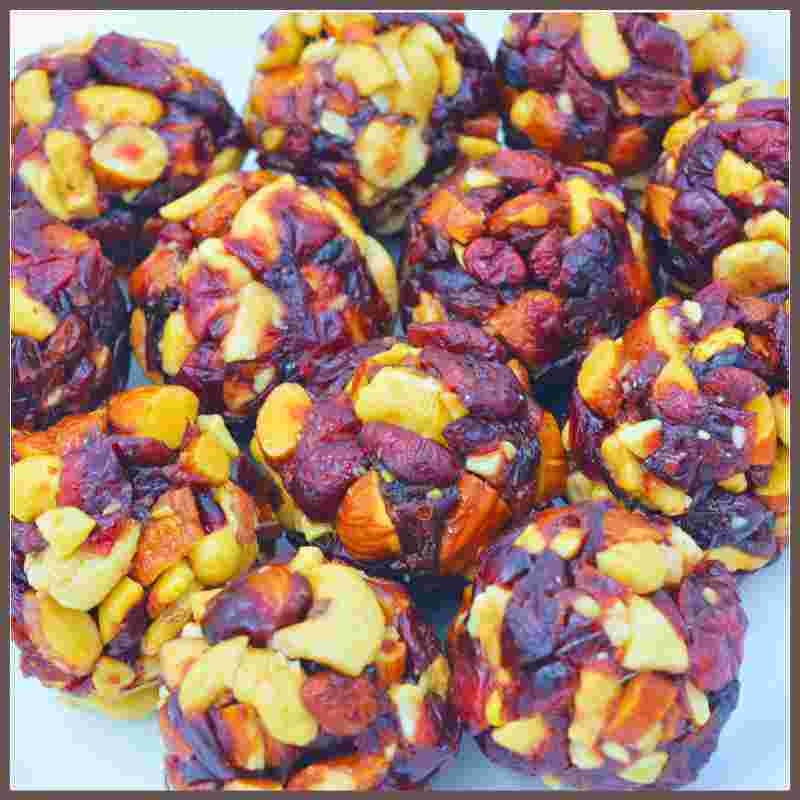 Cranberry Dry Fruit Laddu Sri Mourya's