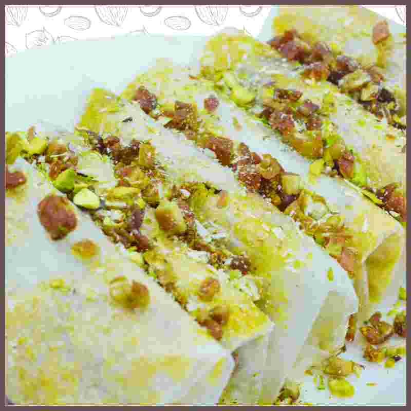 Ghee Putharekulu (Bellam/Jaggery)-Dates and Dry Fruits Sri Mourya's Foods