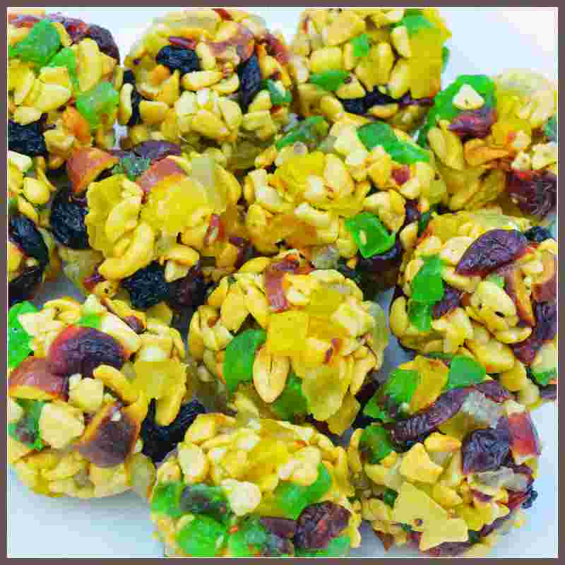 Mixed Fruit Laddu - srimouryas.comDry Fruit Sweets