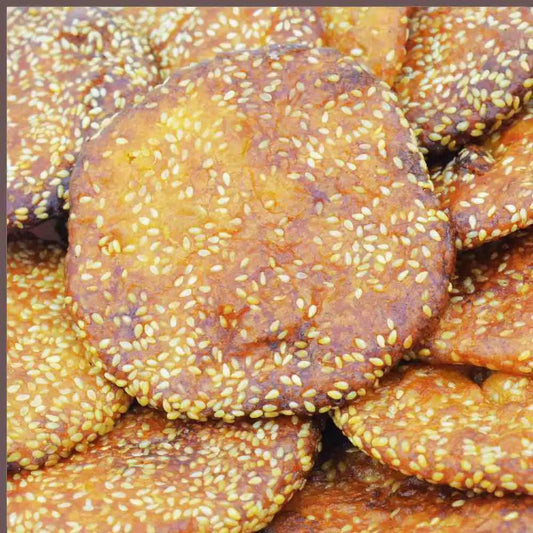Ghee Nuvvula Ariselu-Ghee Sesame Ariselu (250 Grams) - srimouryas.comTraditional Mithais