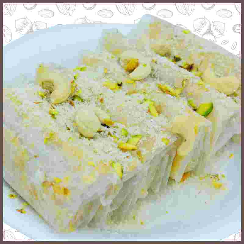 Ghee Putharekulu-Kova Dry Fruit - srimouryas.comTraditional Mithais