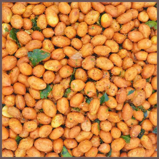 Masala Fried Peanuts-Masala Palli fry - srimouryas.comNamkeens