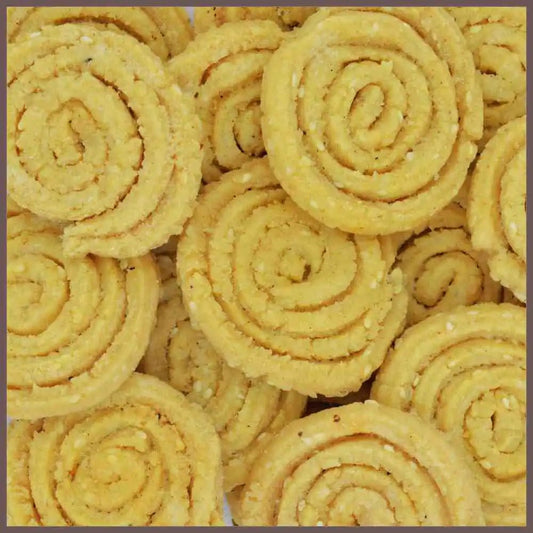 Ring Murukulu (200 Grams) - srimouryas.comNamkeens